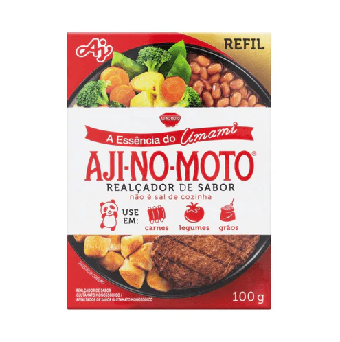 A JI-NO-MOTO REALCADOR DE SABOR CAIXA 100G