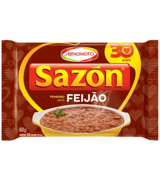 AJINOMOTO SAZON MARROM PARA FEIJAO 60G