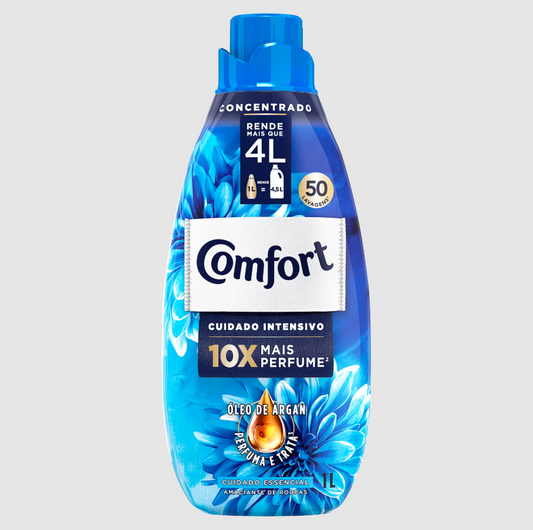 AMACIANTE DE ROUPAS COMFORT CONC CUIDADO ESSENCIAL  INTENSIVO 500 ML