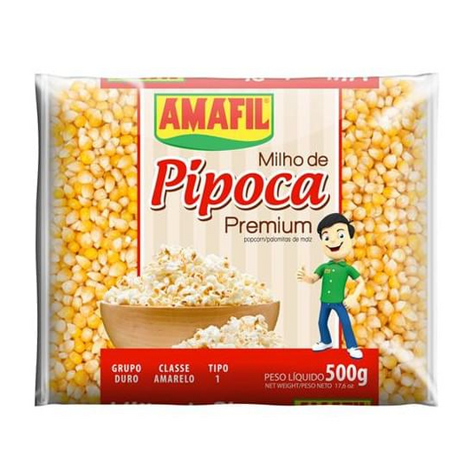 AMAFIL MILHO DE PIPOCA PREMIUM 500G