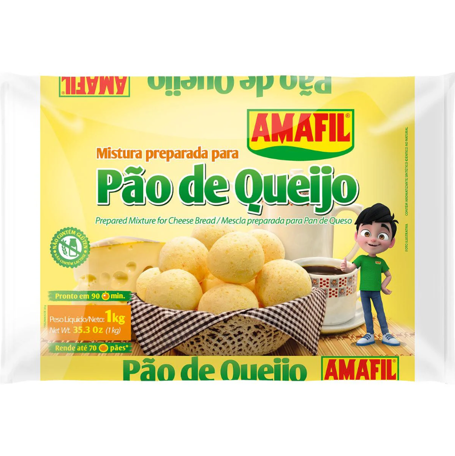 AMAFIL MISTURA PARA PAO DE QUEIJO 1KG