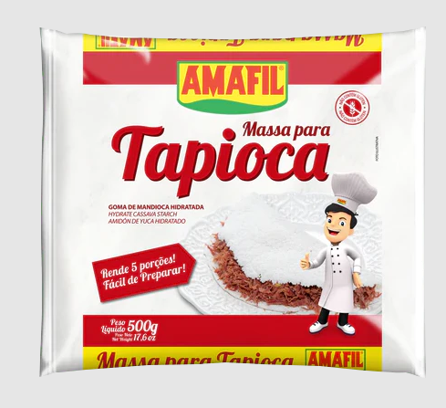 AMAFIL TAPIOCA PRONTA  HIDRATADA 500G