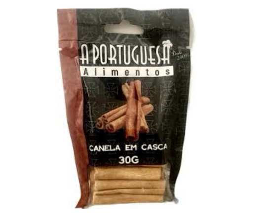 A PORTUGUESA CANELA EM CASCA 30G