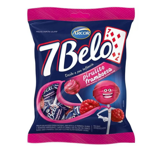 ARCOR 7 BELO PIRULITO FRAMBOESA 500G