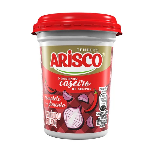 ARISCO TEMPERO COMPLETO C/PIMENTA  300 G