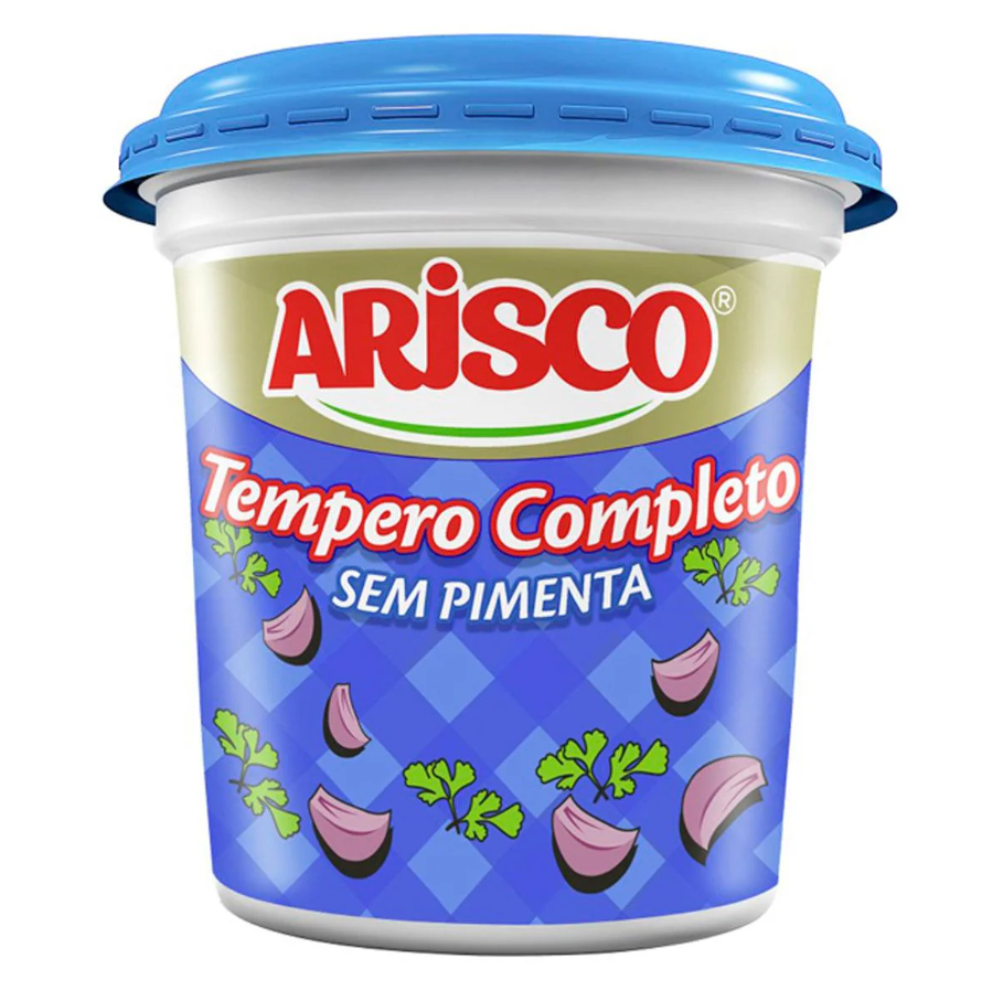 ARISCO TEMPERO COMPLETO SEM PIMENTA 1KG