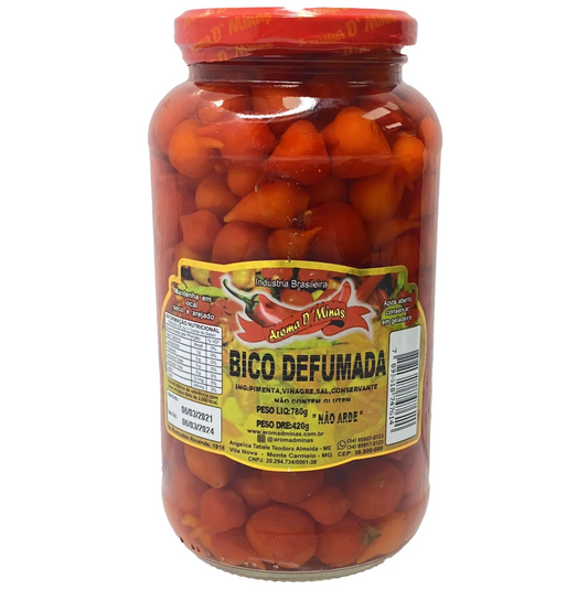 AROMA DE MINAS PIMENTA BIQUINHO DEFUMADA 420G