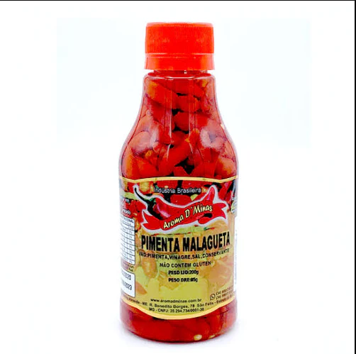 AROMA DE MINAS PIMENTA MALAGUETA VERMELHA 85G