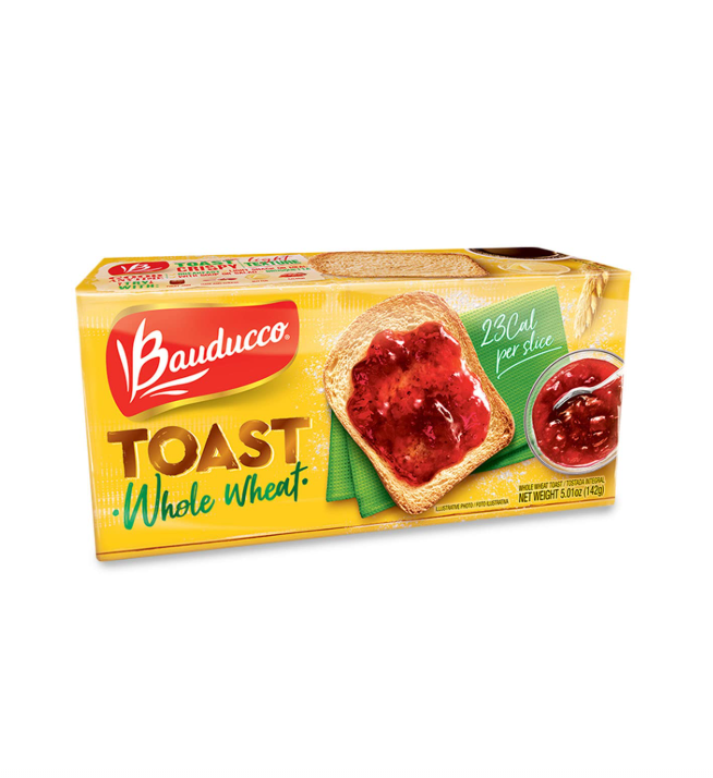 BAUDUCCO TORRADA WHOLE WHEAT 5.01 OZ