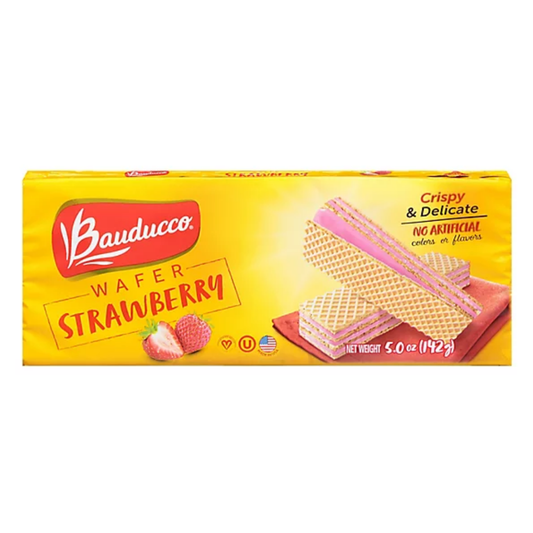 BAUDUCCO WAFER STRAWBERRY 5.0 OZ