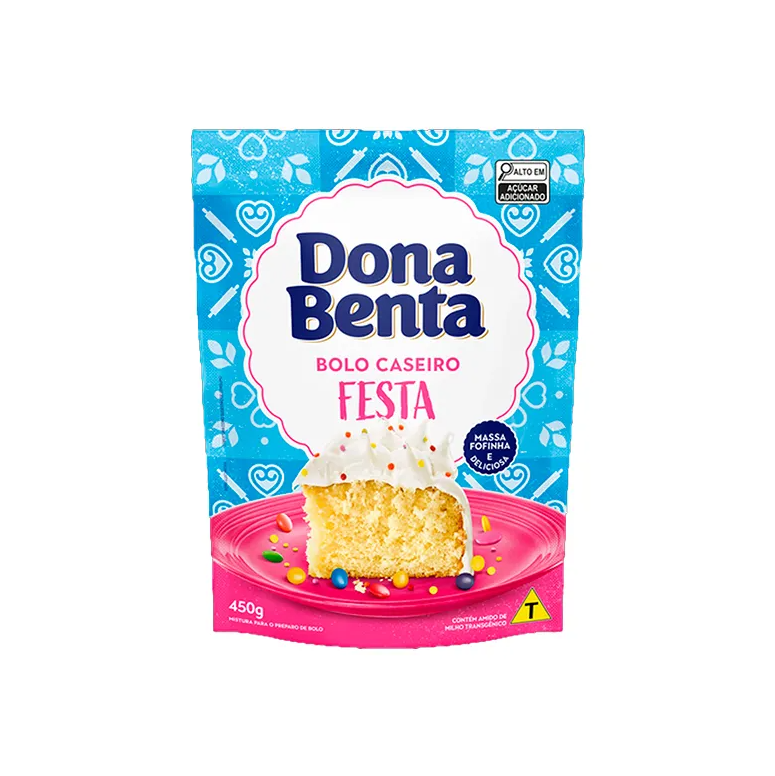 BOLO CASEIRO FESTA DONA BENTA 450GR