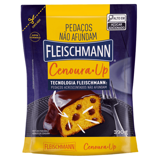 BOLO DE CENOURA UP FLEISCHMANN 390G