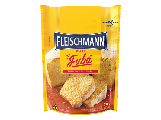 BOLO DE FUBA FLEISCHMANN 390G