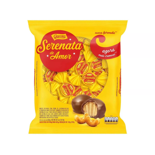 BOMBOM GAROTO SERENATA DE AMOR 825G