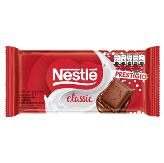 CHOCOLATE NESTLE CLASSIC PRESTIGIO 80G