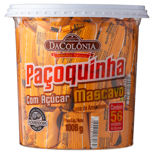 DA COLONIA PACOCA ROLHA C/ACUCAR MASCAVO 1008G