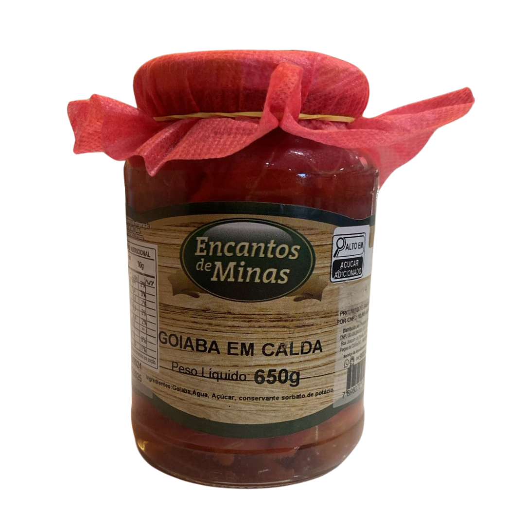 ENCANTOS DE MINAS GOIABA EM CALDA 650 GR