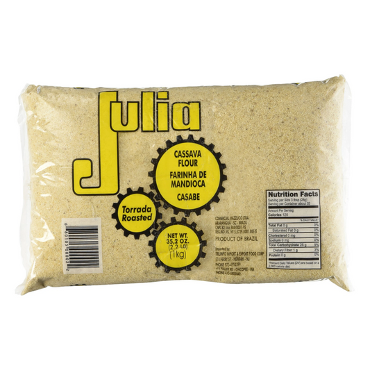 FARINHA DE MANDIOCA TORRADA JULIA 1KG